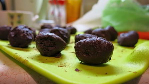 трюфель в шоколадной стружке