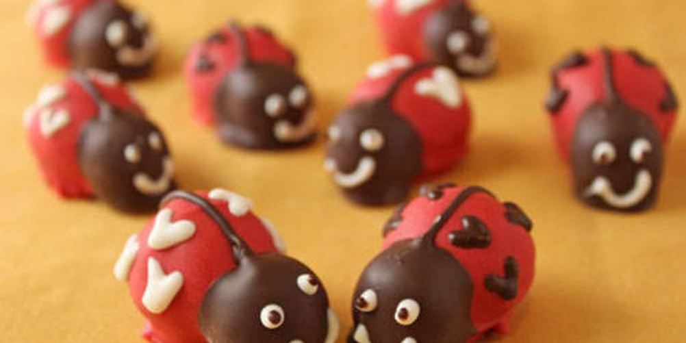 Рецепт трюфели-божьи коровки