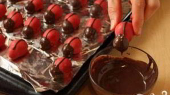 трюфели-божьи коровки