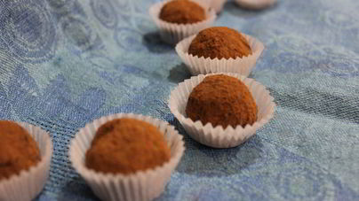 Трюфели с фундуком