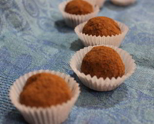 Трюфели с фундуком