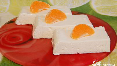 Творожно-сметанный десерт