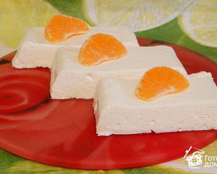 Творожно-сметанный десерт