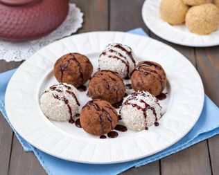 Творожные шарики с начинкой