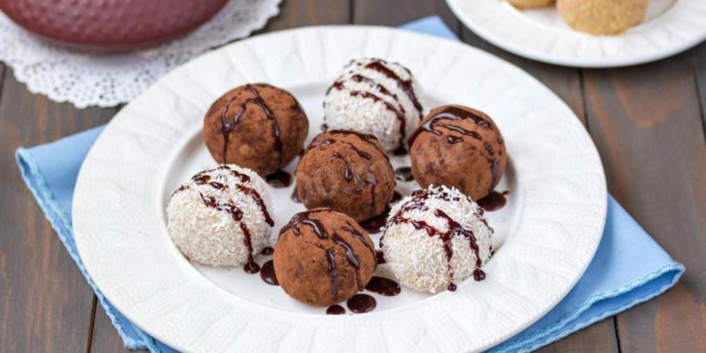 Рецепт творожные шарики с начинкой