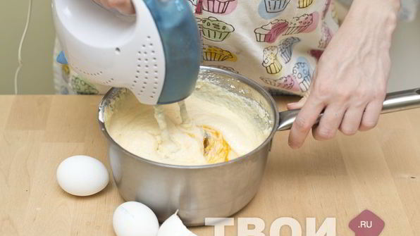 ванильные манные пудинги