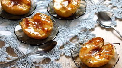Яблоки запеченные с медом