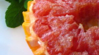 Запеченный грейпфрут