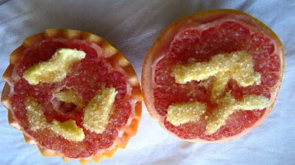 запеченный грейпфрут