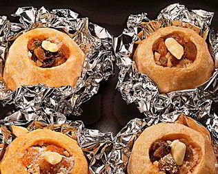 Запеченные яблоки в фольге