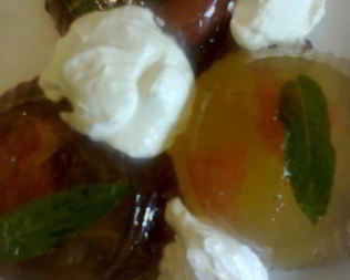 Желе мятное