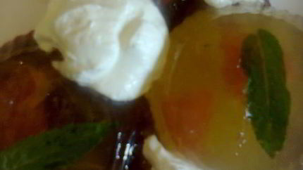 Желе мятное