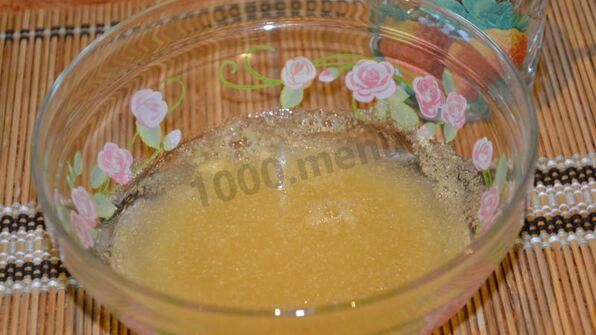 желе вишневое на воде с желатином