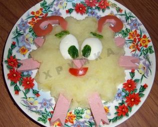 Детское картофельное пюре Смешарик