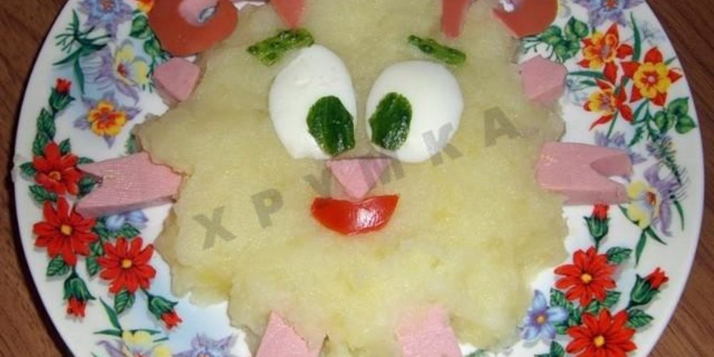 Рецепт детское картофельное пюре смешарик
