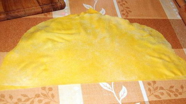 домашняя яичная лапша