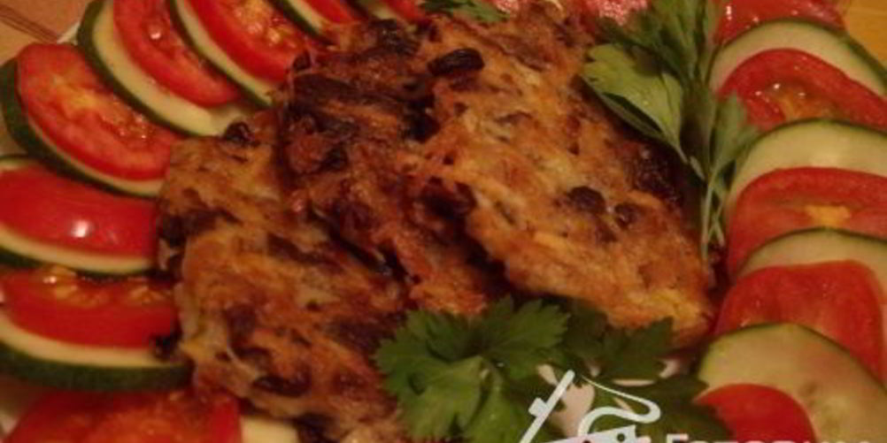 Рецепт драники с грибами