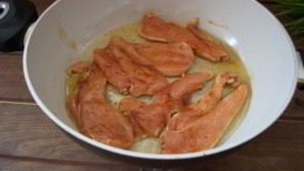 гарнир диетический с курицей