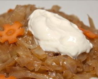 Гарнир из капусты