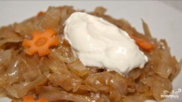 гарнир из капусты