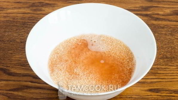 гарнир из кускуса с помидором