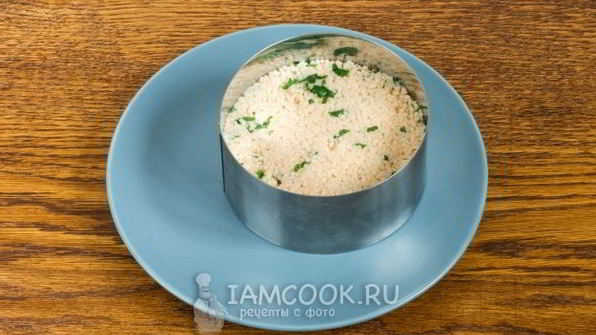 гарнир из кускуса с помидором