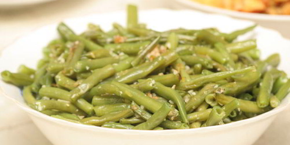 Рецепт гарнир из стручковой фасоли
