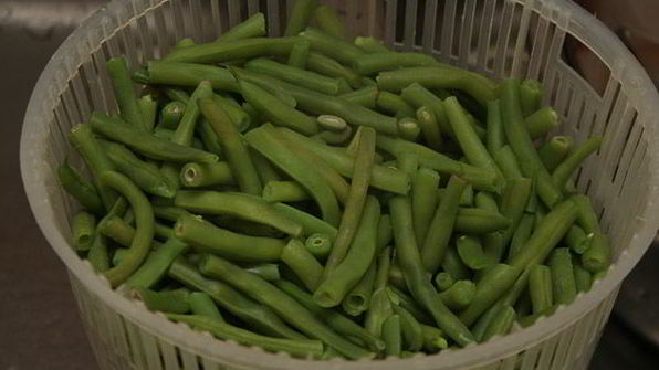 гарнир из стручковой фасоли