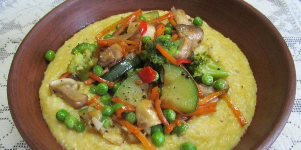 Рецепт гарнир к кукурузной каше