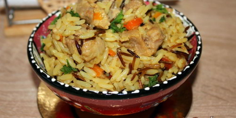 Рецепт ароматный рис акватика mix с мясом и ягодами годжи в мультиварке