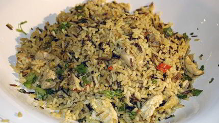 Ароматный рис с цыпленком