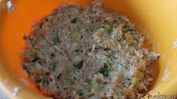 биточки из трески с рисом