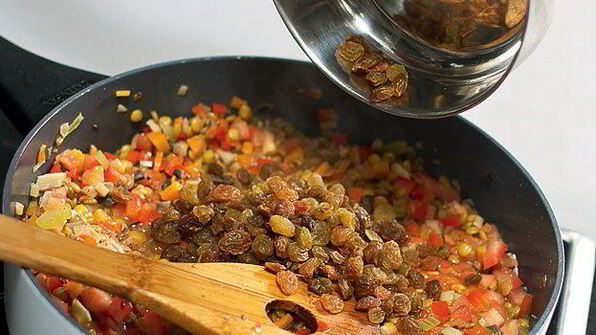 чечевица с овощами