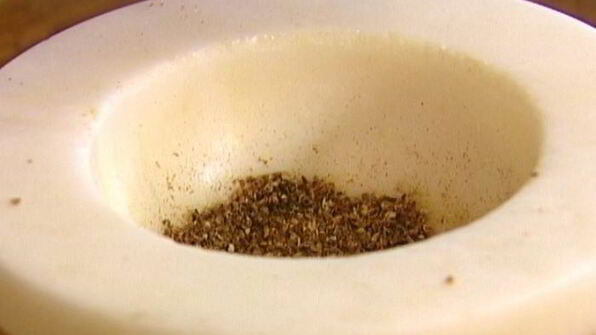 чечевица со шпинатом, тмином и кориандром