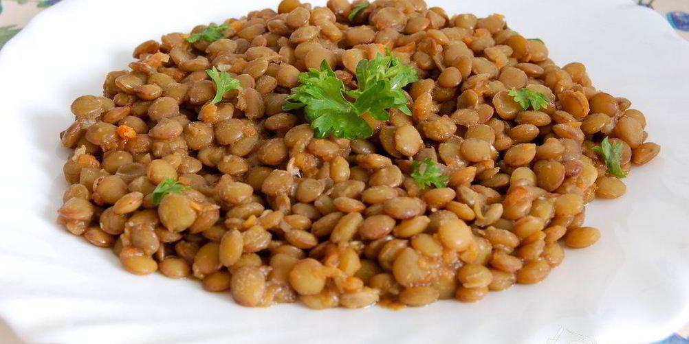 Рецепт чечевица тушеная