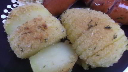 Картофель Hasselback