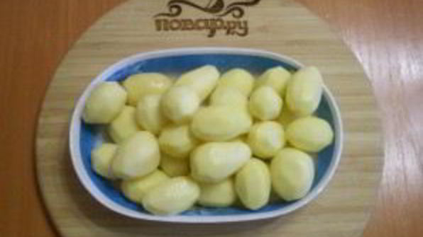 картофель кусочками в духовке