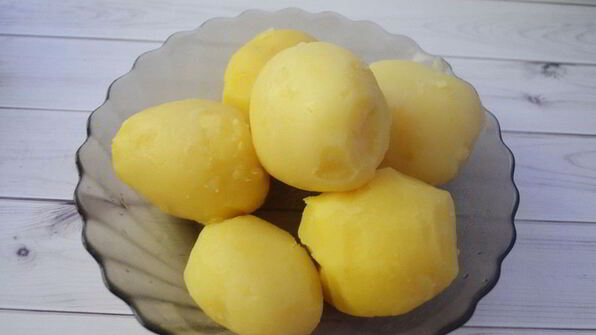 картофель под сыром