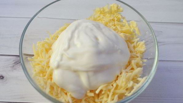 картофель под сыром