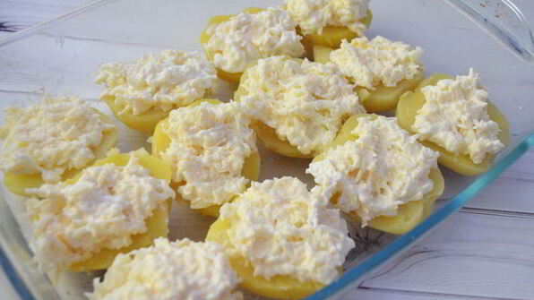 картофель под сыром