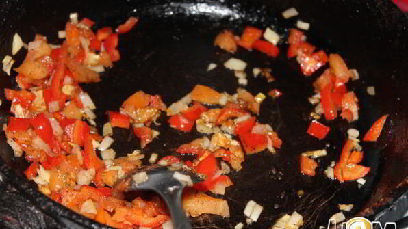 картофель с брынзой