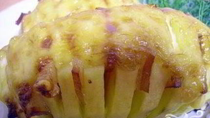 Картофель с грудинкой