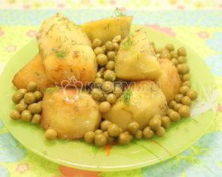 Картофель с розмарином