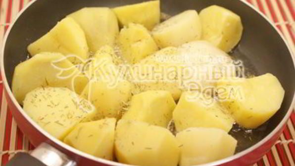 картофель с розмарином