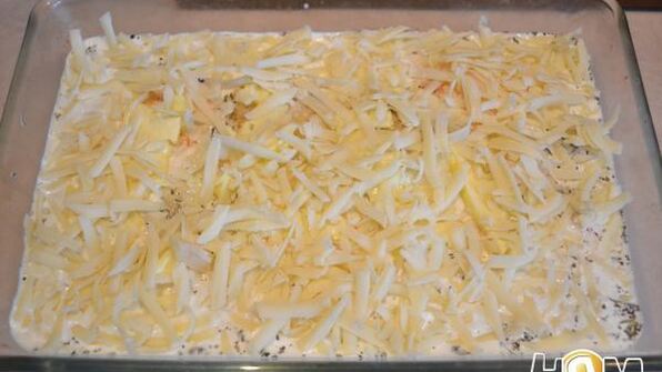 картофель со сливками и сыром