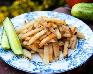Картофель жареный