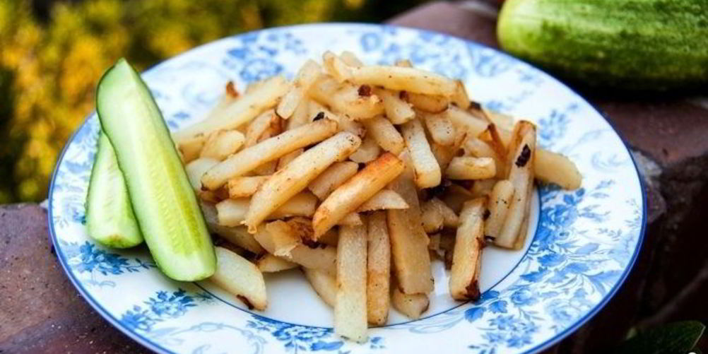 Рецепт картофель жареный