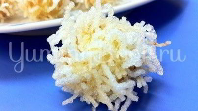 Картофельные крокеты колючки