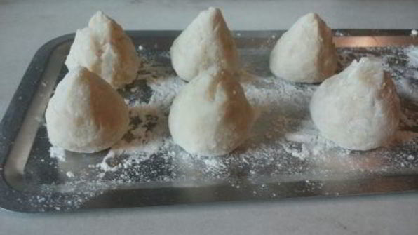 картофельные крокеты с куриной начинкой