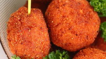 Картофельные крокеты с тунцом